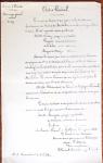 1848-1855, lot de lettres et de documents de l'ARMEE
