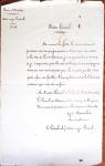 1848-1855, lot de lettres et de documents de l'ARMEE