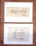 1768-1897, Lot de lettres période classique de FRANCE,