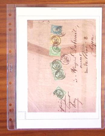 1768-1897, Lot de lettres période classique de FRANCE,