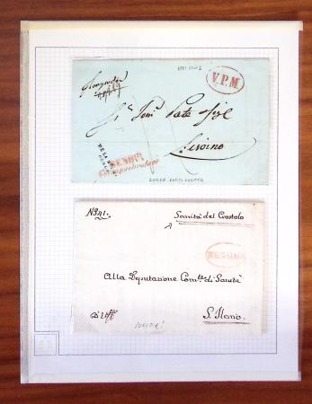 1768-1897, Lot de lettres période classique de FRANCE,