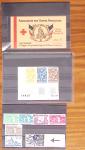 1854-1967, Lot sur plaquettes de timbres de FRANCE