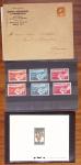1854-1967, Lot sur plaquettes de timbres de FRANCE