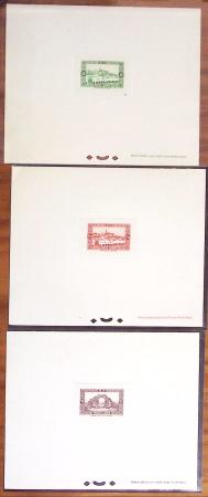 1854-1967, Lot sur plaquettes de timbres de FRANCE