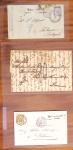 1854-1967, Lot sur plaquettes de timbres de FRANCE