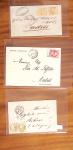 1854-1967, Lot sur plaquettes de timbres de FRANCE