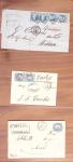 1854-1967, Lot sur plaquettes de timbres de FRANCE