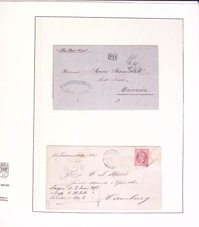 1859-1918, Solide collection en un album Lindner de