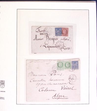 1859-1918, Solide collection en un album Lindner de