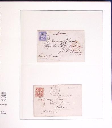 1859-1918, Solide collection en un album Lindner de
