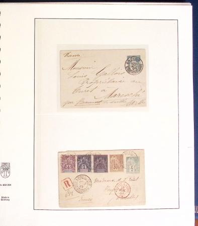 1859-1918, Solide collection en un album Lindner de