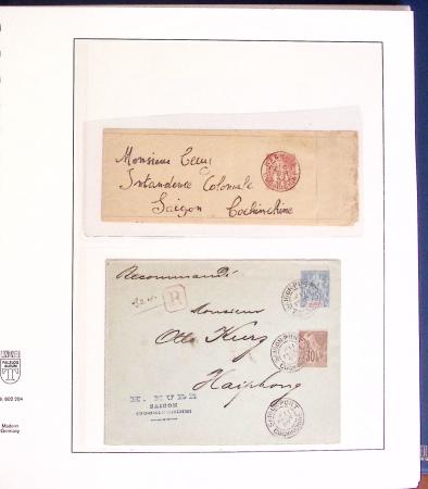 1859-1918, Solide collection en un album Lindner de