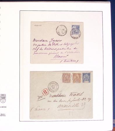 1859-1918, Solide collection en un album Lindner de