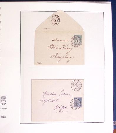 1859-1918, Solide collection en un album Lindner de