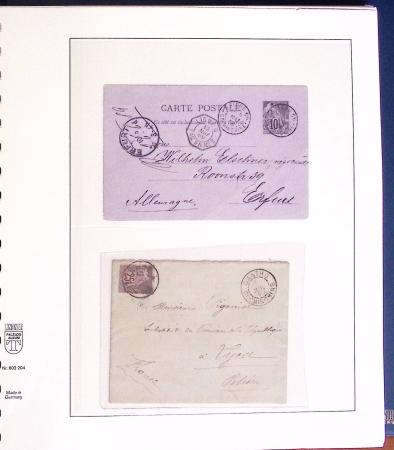 1859-1918, Solide collection en un album Lindner de