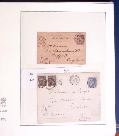 1859-1918, Solide collection en un album Lindner de