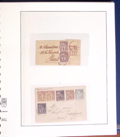 1859-1918, Solide collection en un album Lindner de