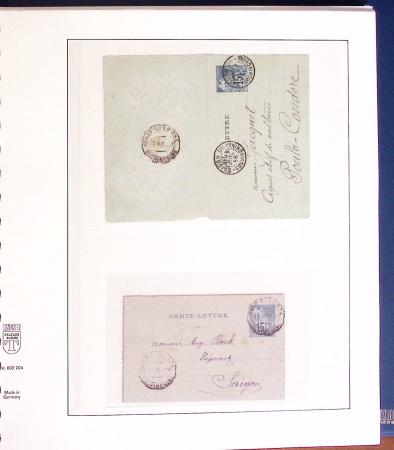 1859-1918, Solide collection en un album Lindner de