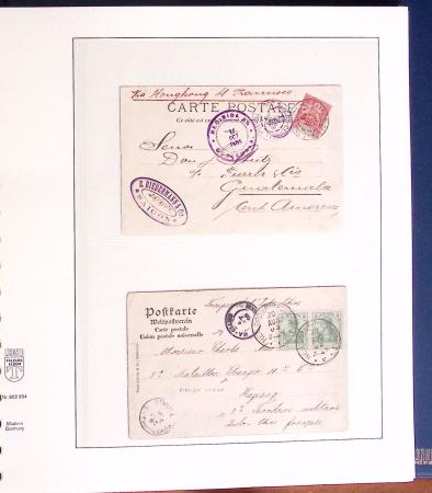 1859-1918, Solide collection en un album Lindner de