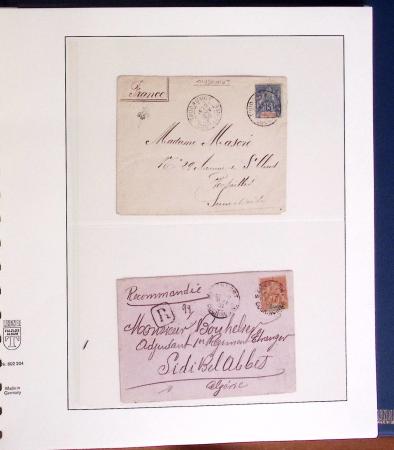 1859-1918, Solide collection en un album Lindner de