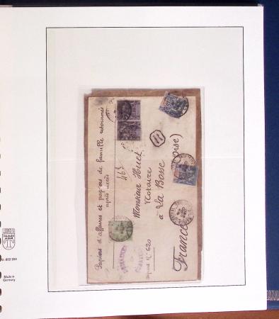 1859-1918, Solide collection en un album Lindner de