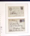 1859-1918, Solide collection en un album Lindner de