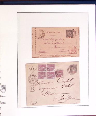 1859-1918, Solide collection en un album Lindner de