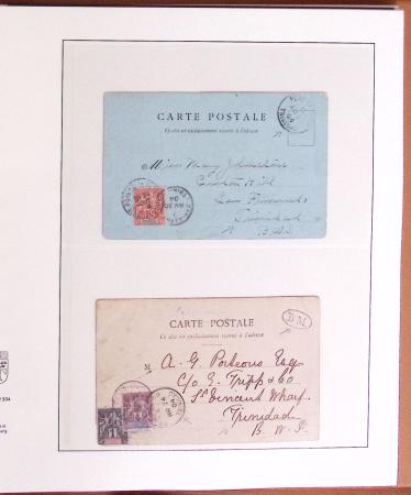 1873-1918, Solide ensemble de lettres des COLONIES