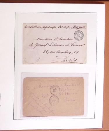 1873-1918, Solide ensemble de lettres des COLONIES