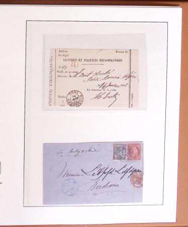 1873-1918, Solide ensemble de lettres des COLONIES