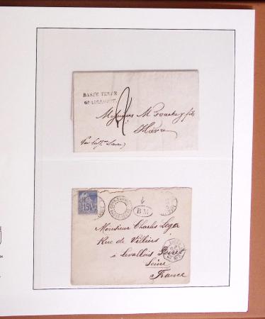 1873-1918, Solide ensemble de lettres des COLONIES