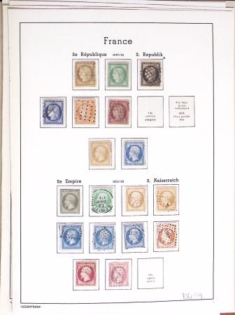 1849-2018, Collection de France en 9 albums Leuchtturm,