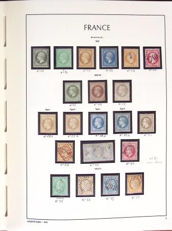 1849-2018, Collection de France en 9 albums Leuchtturm,