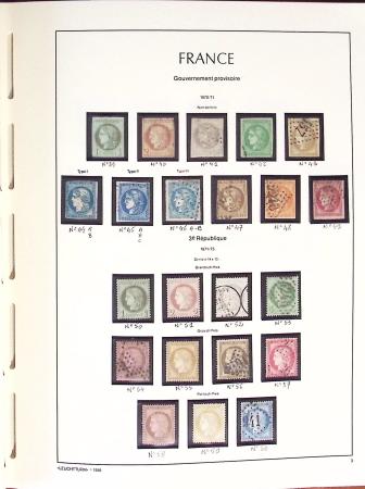 1849-2018, Collection de France en 9 albums Leuchtturm,