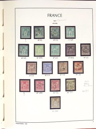 1849-2018, Collection de France en 9 albums Leuchtturm,