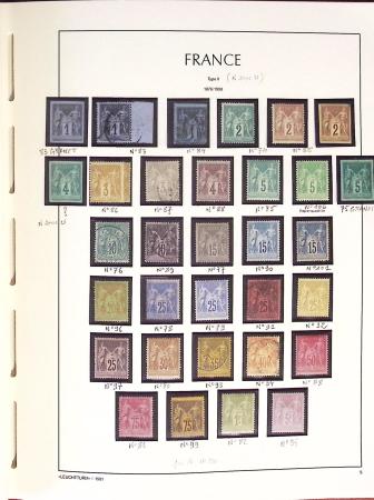 1849-2018, Collection de France en 9 albums Leuchtturm,