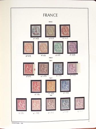 1849-2018, Collection de France en 9 albums Leuchtturm,