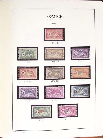 1849-2018, Collection de France en 9 albums Leuchtturm,