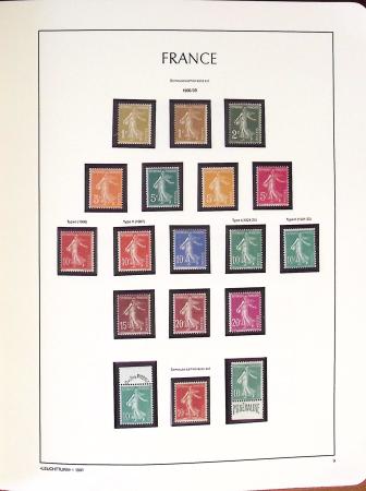 1849-2018, Collection de France en 9 albums Leuchtturm,