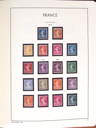1849-2018, Collection de France en 9 albums Leuchtturm,