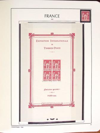 1849-2018, Collection de France en 9 albums Leuchtturm,