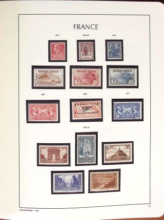 1849-2018, Collection de France en 9 albums Leuchtturm,