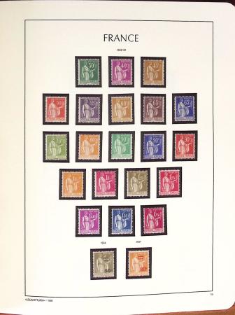 1849-2018, Collection de France en 9 albums Leuchtturm,
