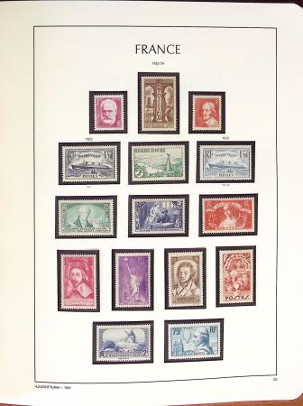 1849-2018, Collection de France en 9 albums Leuchtturm,