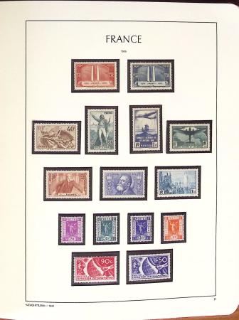 1849-2018, Collection de France en 9 albums Leuchtturm,