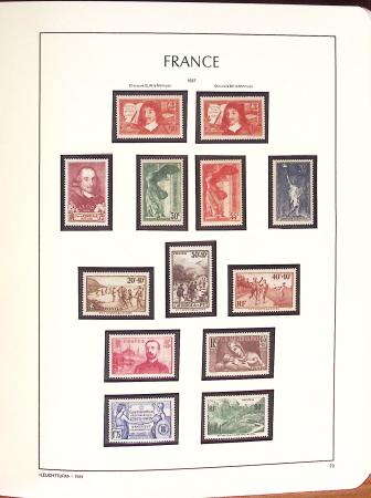 1849-2018, Collection de France en 9 albums Leuchtturm,