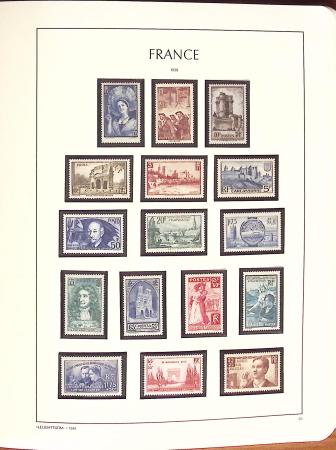 1849-2018, Collection de France en 9 albums Leuchtturm,