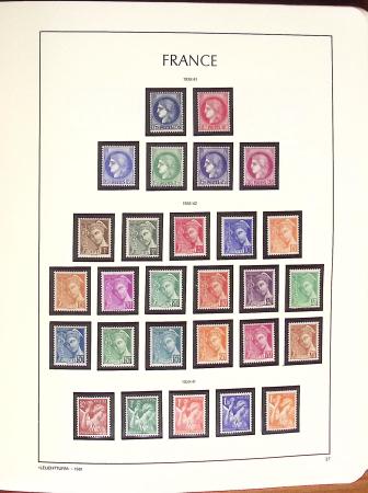 1849-2018, Collection de France en 9 albums Leuchtturm,