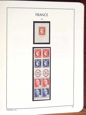 1849-2018, Collection de France en 9 albums Leuchtturm,