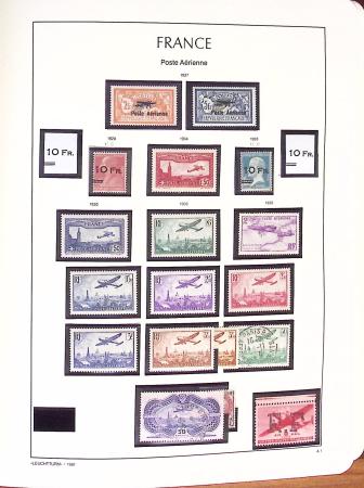 1849-2018, Collection de France en 9 albums Leuchtturm,